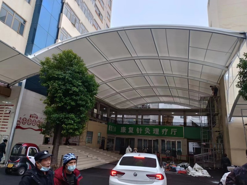 2026亭湖区推拉棚膜结构一体化厂家，厂区、园区停车棚工程承接